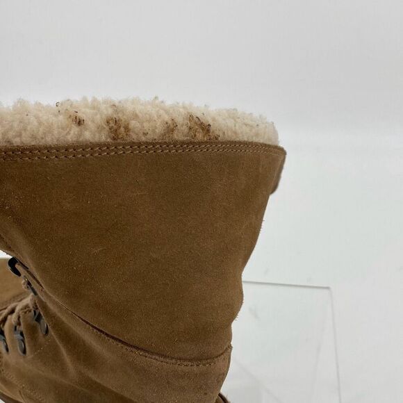 UGG Australia Gradin Water Resistant Chestnut Suede‎ Wool Lined Boots 8 - Picture 14 of 14